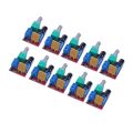 Kqueebee 10X Mini DC Motor PWM Speed Controller 3V 6V 12V 24V 35VDC 90W 5A DC Motor Speed Control Switch LED Dimmer. 