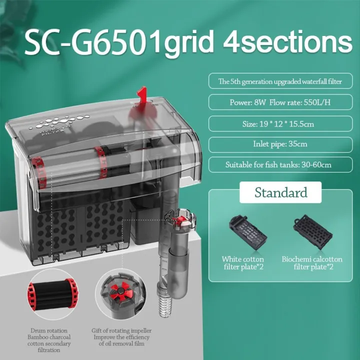 Multifunctional%20waterfall%20Fish%20tank%20filter%203%20in%201%20Built-in%20Waterfall%20Filter%20Box%20Circulating%20With%20Water%20Pump%20Clean%20water%20cycle%20for%20Home%20-%20Image%205
