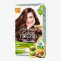 Garnie Color Naturals Creme Hair Color - 5.32 Caramel Brown (70Ml+60Gm). 