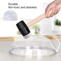 Transparent 10 Inch Guard Lid Cooking Supplies Dishwasher Safe with Steam Vents Kitchen Tools Microwave Plate Cover Microwave Food Cover Anti-Splatter Lid. 