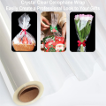 ARELENE Clear Cellophane Wrap Roll 34In X Extra Wide Clear Wrapping Paper,Transparent Thicker Clear Cellophane Paper. 