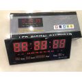 Khopo LED Digital Calendar JH3615 Digital LED Wall Clock, Length 36 cm with Calendar and Temperature Display. 