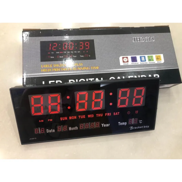 Led%20Digital%20Calendar%20Jh3615%20Digital%20Led%20Wall%20Clock,%20Length%2036%20Cm%20With%20Calendar%20And%20Temperature%20Display%20-%20Image%208