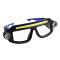 Compact 5 Modes LED Glasses Headlights Windproof Waterproof Multifunctional Headlamp COB Lightweight Eyeglass Lamp Mechanic Work. 