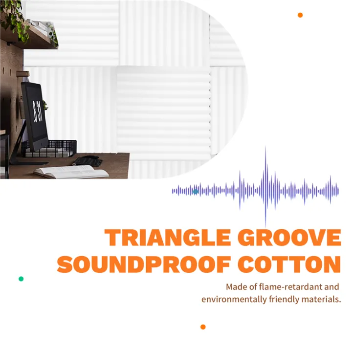 12Pcs%20Acoustic%20Foam%20Board,Studio%20Wedge%20Tile,%20Wall%20Panel,%202.5X30X30cm%20-%20Image%202