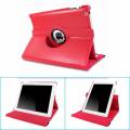 Suitable for Apple iPad4 case, 9.7 inches, suitable for Apple iPad2/3 leather case, rotating bracket, anti-drop leather case. 