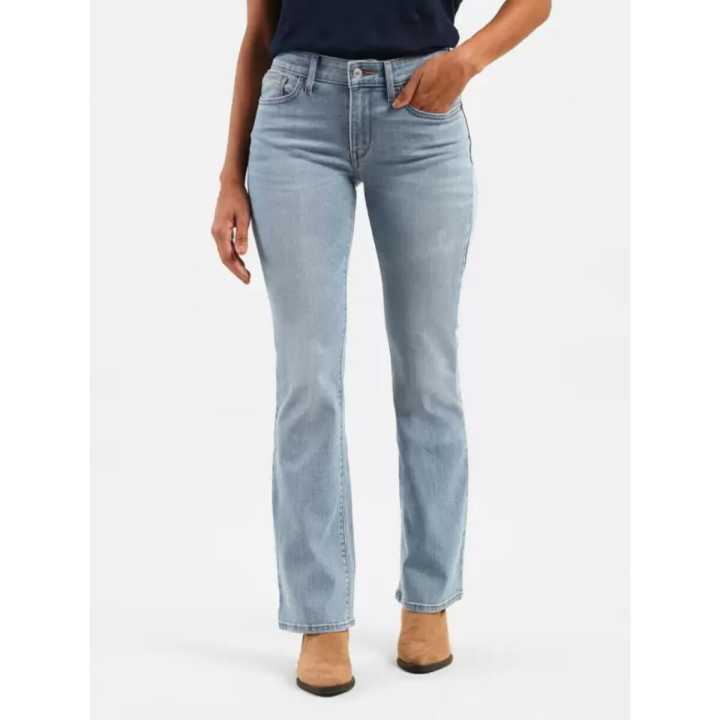 LEVI'S 715 Boot-Leg Mid Rise Jeans For Women 32890-0064