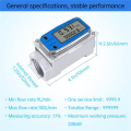 Fuel Flowmeter Water Flow Meter Accuracy Flow Meter for Measure of Water Crude Oil, Methanol Gasoline Liquid Flow. 