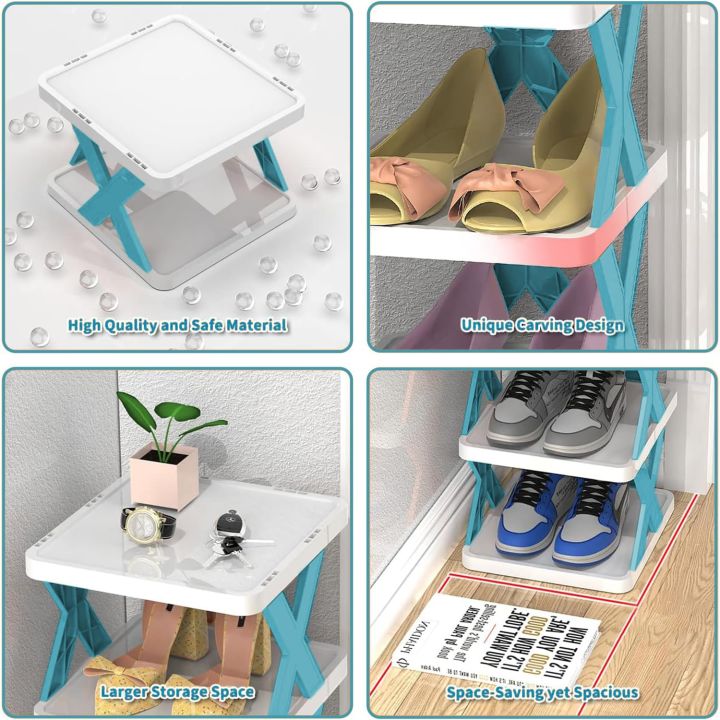 Colorful%204-Tier%20Stackable%20Shoe%20Rack:%20Organize%20in%20Style%20-%20Image%204