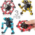 Transformable Fidget Spinners for Kids and Adults Stress Relief Sensory Toys for Boys and Girls Fingertip Gyros for ADHD Autism for Kids Gifts. 