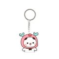 Mobile Phone Bag Keychain Acrylic Super Cute Couple Keychain Cartoon Animal Bubu Dudu Panda Bear Keyring Kawaii Sweet Cute Cartoon Bubu Dudu Key Chain Car Keyring. 