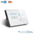 Tuya 4 Gang Smart WIFI Switch With Dimmer. 