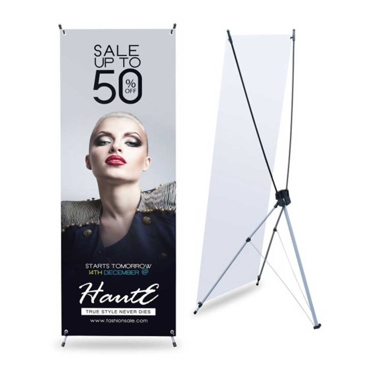 Display X-stand Banner Standee