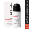 Minimalist Nonapeptide + AHA 06% Underarm Roll On For Odour Free and Even Skin Tone 40 ml. 