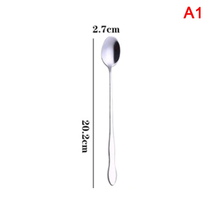 Bizzy%201pc%20creative%20stainless%20steel%20long%20handle%20coffee%20spoon%20stirring%20ice%20spoon%20Dounp%20-%20Image%205