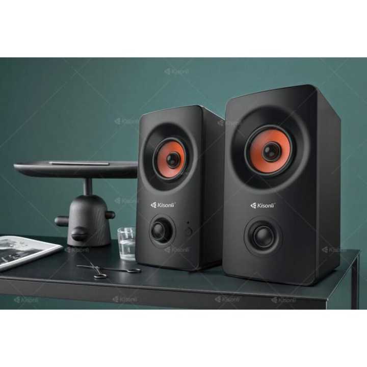 Ac9002bt Computer Bluetooth Speaker With Ac Cord 2pin Power Supply Wire