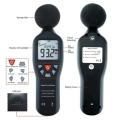 Noise Sensor Decibel Meter, Noise Meter Noise Meter High-Precision Black ABS Measuring 30-130DB USB Recording. 