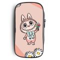 Labubu Fashion Large Capacity Labubu Pencil Bag Cute Cartoon Stationery Box Pencil Cases. 