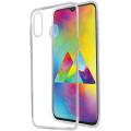 Crystal Clear Case for Samsung Galaxy M20 Transparent Hard Back Protection Cover. 