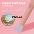 Difutagui Double Head Silicone Brush Face Mask Glue Stirring Stick Easy Hot Selling To Clean Glue Classical Fashion Facial Mask Brush Makeup Tool. 