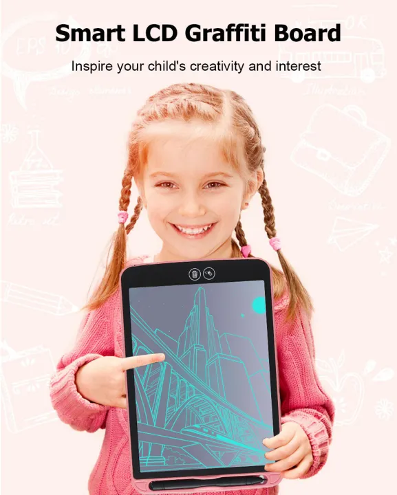 12%20Inch%20Led%20Drawing%20Writing%20Pad%20With%20Lock%20Screen%20Key,%20Lcd%20Children's%20Drawing%20Board%20For%20Kids%20Notebook%20Pad%20Educational%20Toys%20-%20Image%209