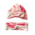 【Jin Fan Jin Store】Baby and Mom turban Headbands Hair Accessories Newborn Toddle Kids Baby Boy Girl Winter Printed Bowknot Beanie Caps. 