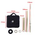 fasdaga 3 Pack Replacement Wall Clock Repair Parts Pendulum Movement Mechanism Quartz Clock Motor with Hands & Fittings Kit. 