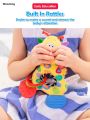 Wenefang 1pcs Baby Soft Rattles Animal Deer Stuffed Doll Teether Doll Cute Kids Infant Baby Teething Toys For Newborn Sensory Plush Toys. 