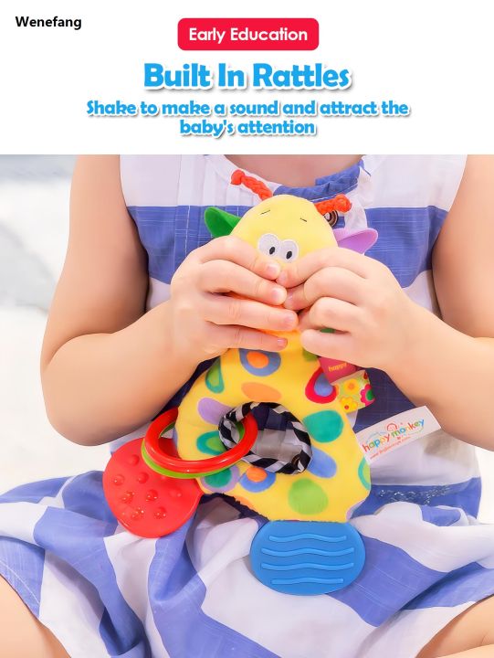 Wenefang%201pcs%20Baby%20Soft%20Rattles%20Animal%20Deer%20Stuffed%20Doll%20Teether%20Doll%20Cute%20Kids%20Infant%20Baby%20Teething%20Toys%20For%20Newborn%20Sensory%20Plush%20Toys%20-%20Image%204
