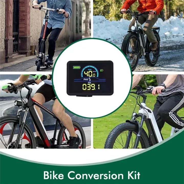 OUMERY%20P5C%20Electric%20Bike%20LCD%20Display%20Meter%2024V-60V%20Ebike%20Intelligent%20Display%20IP67%20UART%20Colorful%20LCD%20Display%20Meter%20SM%205+2PIN%20-%20Image%204