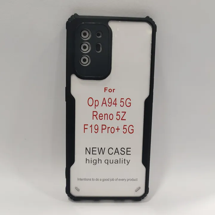 Oppo%20F19%20Pro%20Plus%205G%20/Pro+%205G%20/Reno%205z%20/Oppo%20A94%205G%20Cover%20(All%20Same%20Size)%20Clear%20Transparent%20Bumper%20Black%20Cover%20Case%20Non%20Yellowing%20-%20Image%203