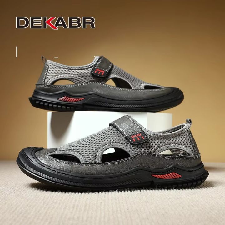 DEKABR%20New%20Men%20Sandals%20Summer%20Beach%20Sandals%20Fashion%20Outdoor%20Casual%20Lightweight%20Luxury%20Genuine%20Hide%20Sandals%20Size%2038-46%20-%20Image%209