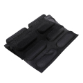 FORIDE 4X Silicone Pan-Non-Stick Perforated French Bread Pan Forms,Hot Dog Molds , Baking Liners Mat Bread Mould. 