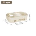 Practical Multi-layer Router Storage Box Detachable Discreet Storage TV Cable Organizer Space-Saving Cable Management Hidden Shelf. 