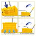 Extra Strong Yellow Heavy Duty Mop Bucket  with Wringer 20Litre / 20L Mop Bucket with Wringer Down Press. 