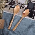 Wood Natural Flatware Beech Dining Porridge Wooden Spoons Spoons Soup spoon Teaspoon. 