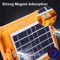 400W Portable LED Work Solar Light 12000mAh 10000 LM with Stepless Brightness Job Site Battery Rechargeable LED Floor Light for Emergency Worklight. 