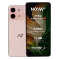 AI+ Nova 5G Android 15 Phone | 6GB RAM, 128GB ROM | 120Hz FHD+ Screen | 50MP Rear Camera | 5G Dual SIM Smartphone. 
