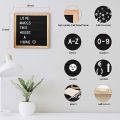 Black Felt wooden Letter Board Event Letter Board. 