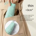 Lightweight 6 Ribs Mini UV Sun Umbrella Compact Candy Color Hand Operated Parasol UV Protection Portable Folding Pocket Umbrella Outdoor. 