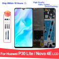 Clearance sale CHOICE For Huawei P30 Lite LCD MAR-LX1M Display Screen Replacement Parts For Huawei Nova 4E Display MAR-AL00 MAR-LX1A Screen. 