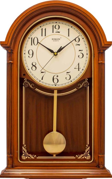 RIKON%20Quartz%20Brown%20Analog%20RK%2050%20PND%20Premium%20Pendulum%20Wall%20Clock%20For%20Office%20Or%20Home%20-%20Image%202