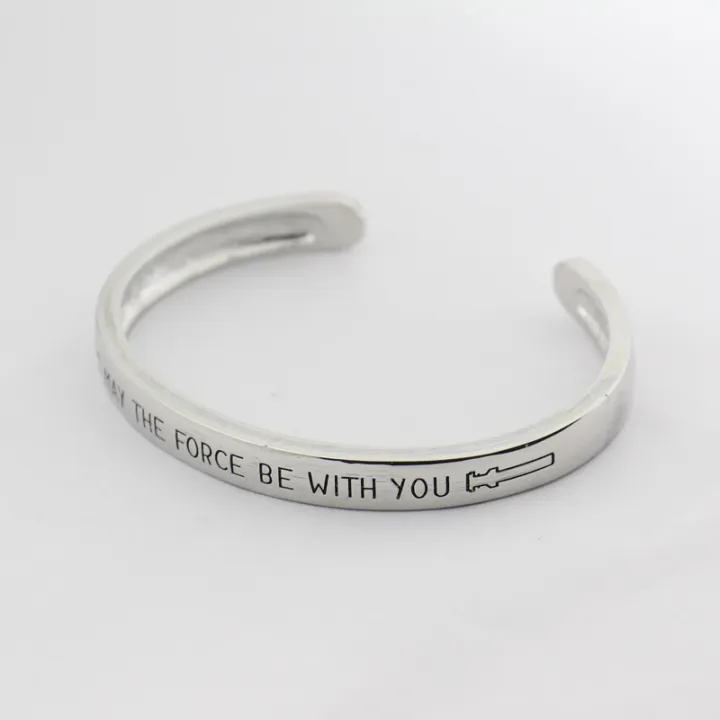 %E3%80%90happy%20one%E3%80%91HANRESHE%20Fashion%20Bangles%20Hand%20Open%20Bangles%20Lightsaber%20Symbol%20Stretch%20Plated%20Jewelry%20Bracelet%20-%20Image%206