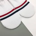 DISICHEN Fifty percent discount TB Men's Socks Breathable Fashion Luxury Brand Short Casual Summer Cotton Sports Cotton Socks Ankle Harajuku Grey Socks 1/6 Pair. 