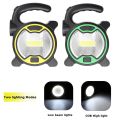 Profesional Portable LED COB Camping Lantern + Side Torch Flashlight Outdoor Work Lamp Tent Light For Hiking Fishing Cycling Emergency. 