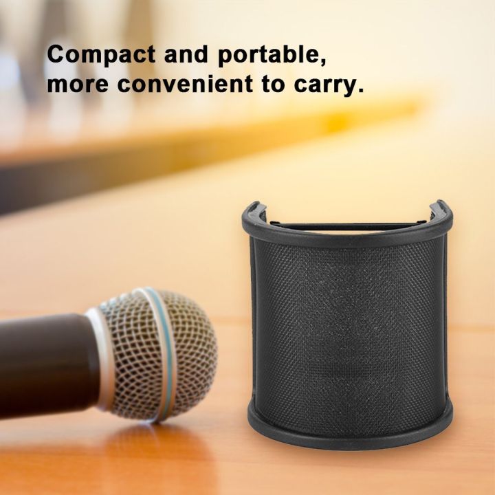 Professional%20metal%20microphone%20pray%20proofwind%20proofand%20noise%20proof%20mesh%20cover%20-%20Image%203