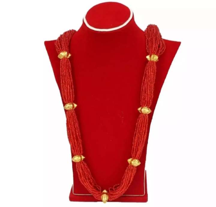 Gold Plated Naugedi With Pote