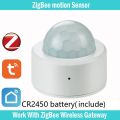 New PIR Motion Tuya Smart ZigBee Smart Sensor Body Infrared Mini Zigbee Burglar Alarm Human Motion Sensor Tuya Zigbee Home Smart Life. 