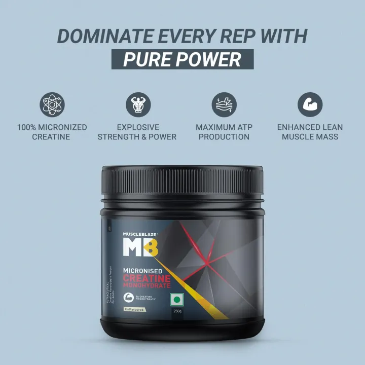 MuscleBlaze%20Micronized%20Creatine%20Monohydrate%20250g%2083%20Servings%20for%20Muscle%20Gain%20and%20Strength%20-%20Image%205