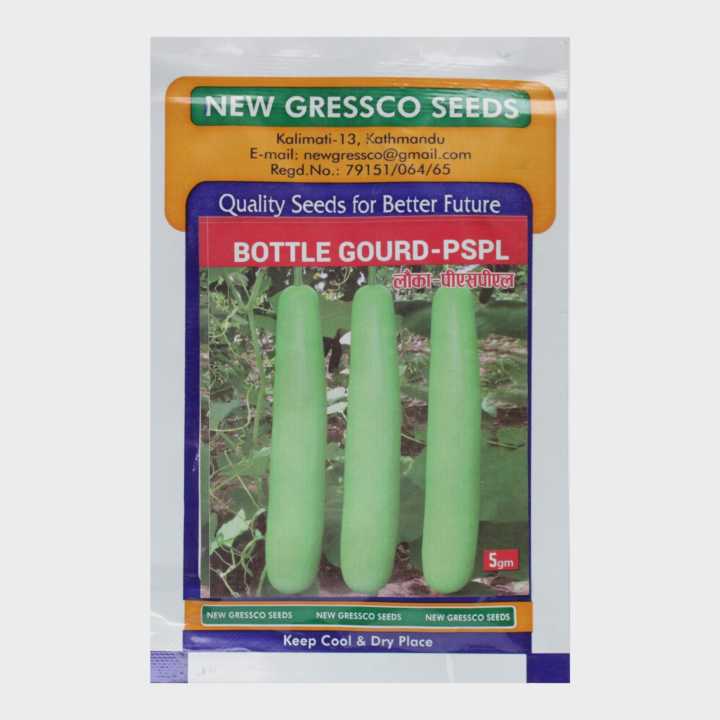 New Gressco Seeds Bottle Gourd-PSPL (Lauka) 5g